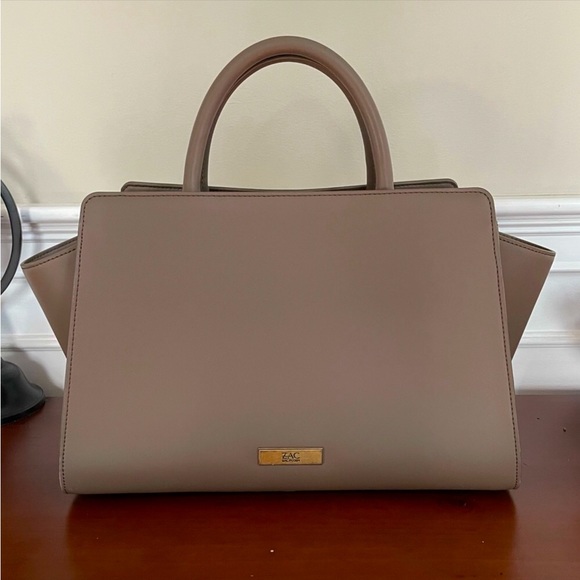Zac Posen Taupe Handbag - Picture 2 of 5